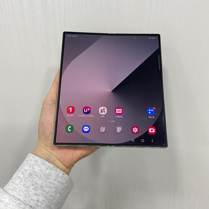 89689 갤럭시Z폴드6 실버 256GB 부산 중고폰 팝니다 105만원