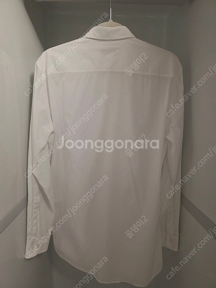 Hugo Boss 휴고보스 스프레드 칼라 화이트 셔츠 ...--2