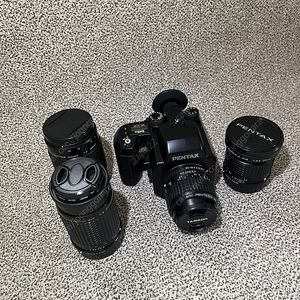 펜탁스 645n 35/55/120/200 판매합니다