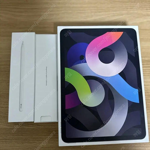 (급처) 애플펜슬2 포함 아이패드 에어4 64GB 블랙 상태S