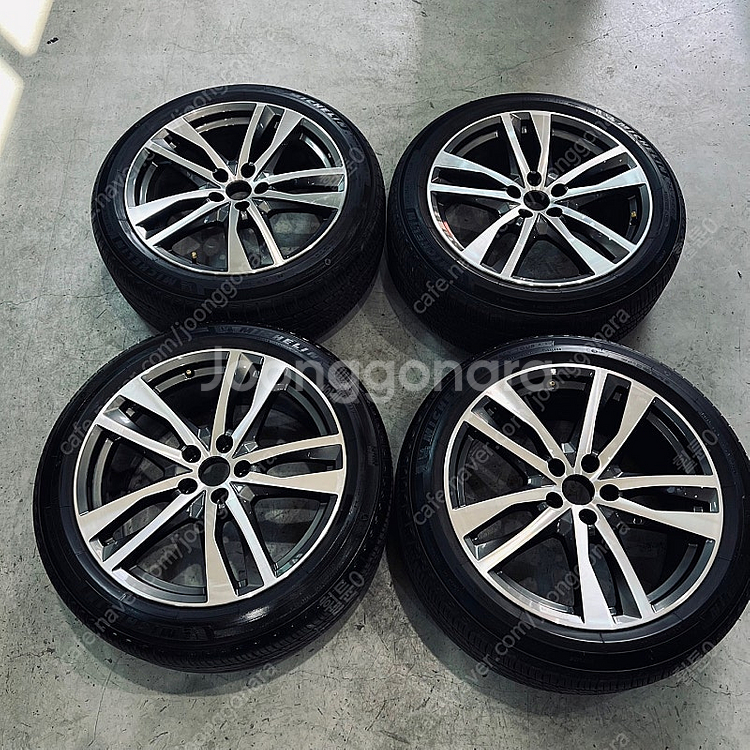 [ 정품 ] 아우디A6 45TDI 19인치 휠 타이어 ...--0