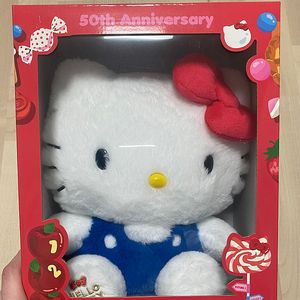 헬로키티 50주년 인형 m사이즈