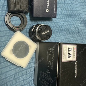보이그랜더 녹턴 클래식 싱글코팅 40mm 팔아요