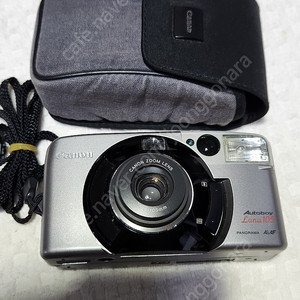canon autoboy Luna 105 panorama aiaf(깨끗함), cr123a포함, 스트랩, 케이스.