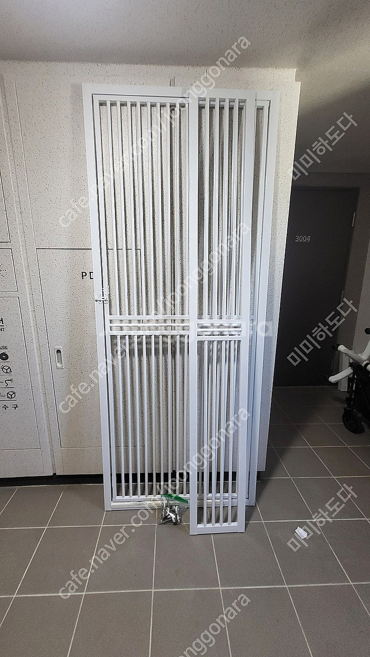고양이 강아지 개 방묘문 철문 대형 120cm x 22...--0