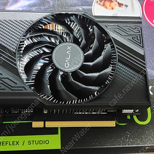 갤럭시 GALAX 지포스 RTX 4060 1X D6 8GB 팝니다