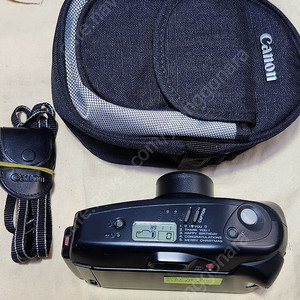 CANON 뉴오토보이(A급), 2CR5 기능, 금일날짜, 리모컨정상, 스트랩, 제짝케이스.