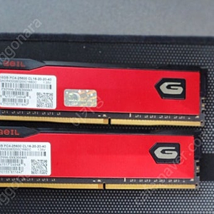 GeIL 게일 DDR4 32GB PC4-25600 CL16 ORION Red (16Gx2)