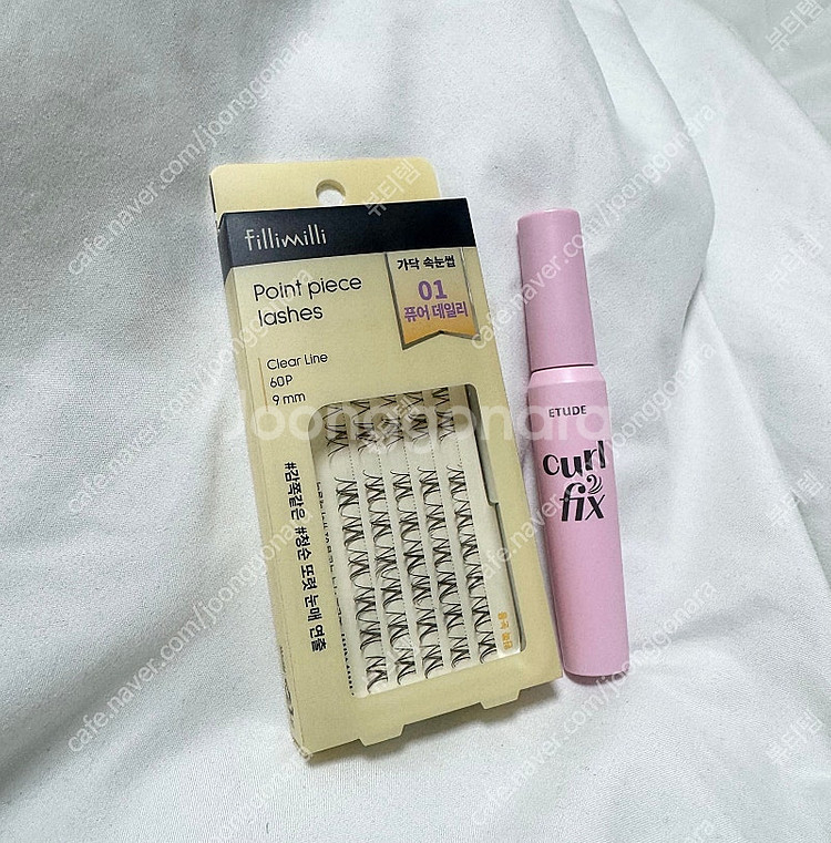 가닥 속눈썹 에뛰드 컬 픽스 마스카라 세트--0