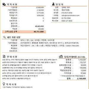 나르미모터스 현대 LPG 포터2 윙바디1.6톤 증톤 트럭 특장 길이 3.6미터