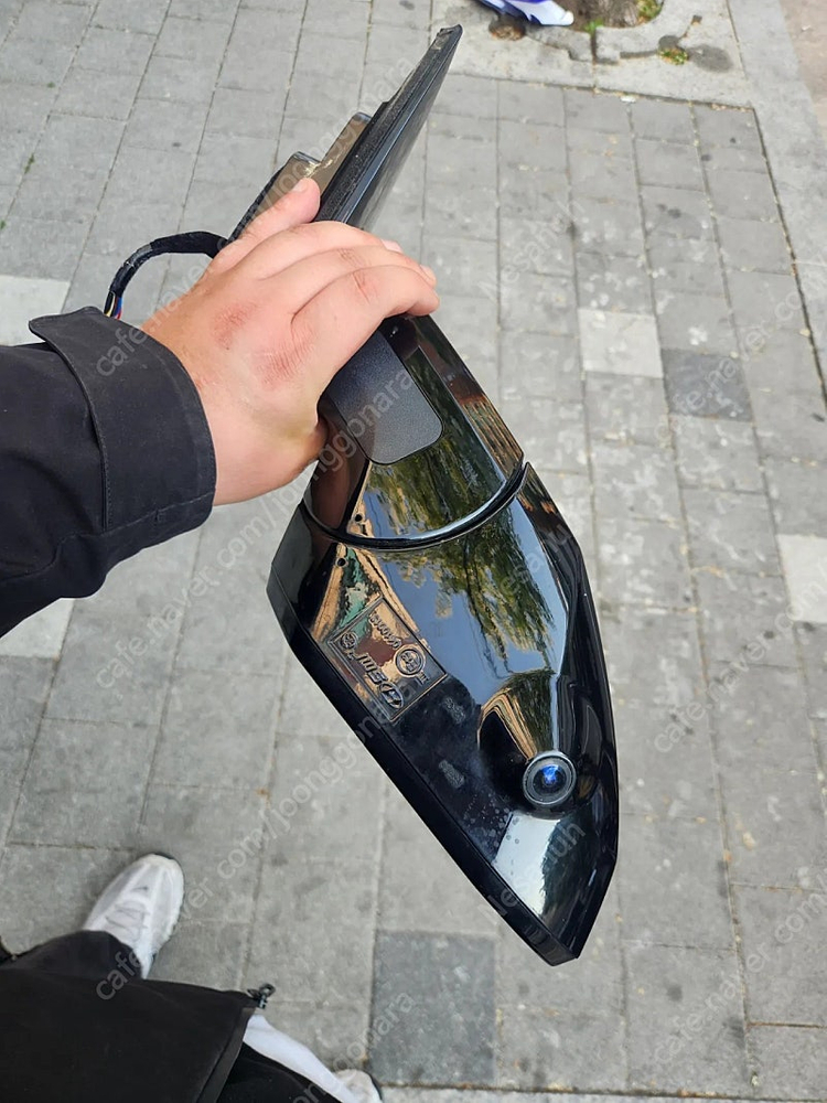 아이오닉5 사이드미러 운전석 회색--6