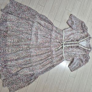 써쓰데이 로스 원피스 m사이즈
