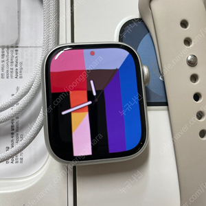 애플워치9 실버 41mm 케어보증 25.12.15