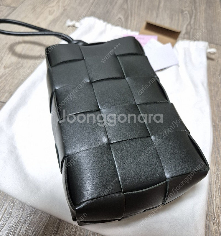 보테가베네타 카세트 트래블 파우치 클러치 다크 그린 팝...--2
