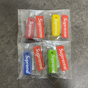 슈프림 플로팅 옐로우 키체인 키링 키홀더 열쇠고리