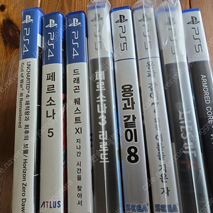ps5/ps4게임시디 팝니다