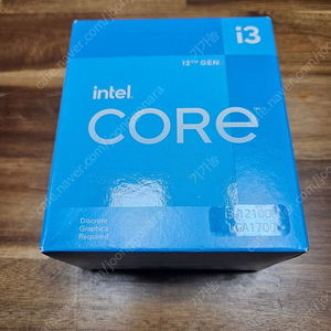 인텔 i3 12100f 판매합니다