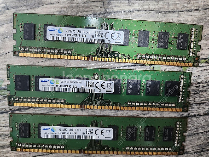 Pc ram DDR3 8G 1개 4G 3개--1