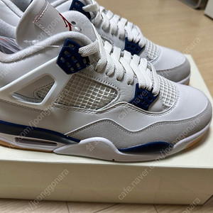 조던 4 x 나이키 SB 레트로 SP 네이비 280 판매해요.