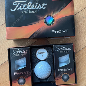 타이틀리스트 PRO V1 골프공 (새상품)