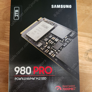 삼성 980 PRO NVMe M2 SSD 2T 새상품