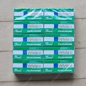 Fujichrome Velvia 50 벨비아20 냉동필름 10롤