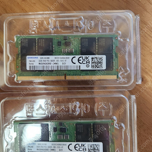 삼성 노트북램 32G 5600 2개