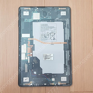 (개인)갤럭시탭S4 64G LTE 투명 백커버 커스텀