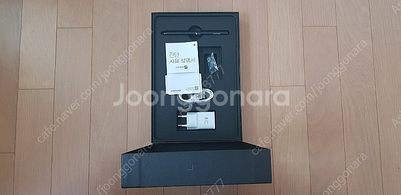 (개인)갤럭시탭S4 64G LTE 투명 백커버 커스텀--1