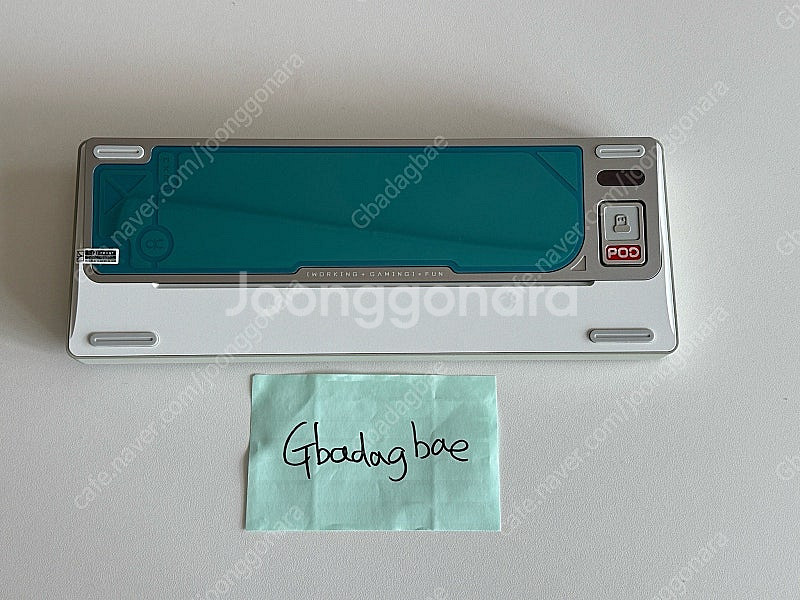 qk80mk2 + 도색 + 레드얼럿키캡 + y3 스위치--1