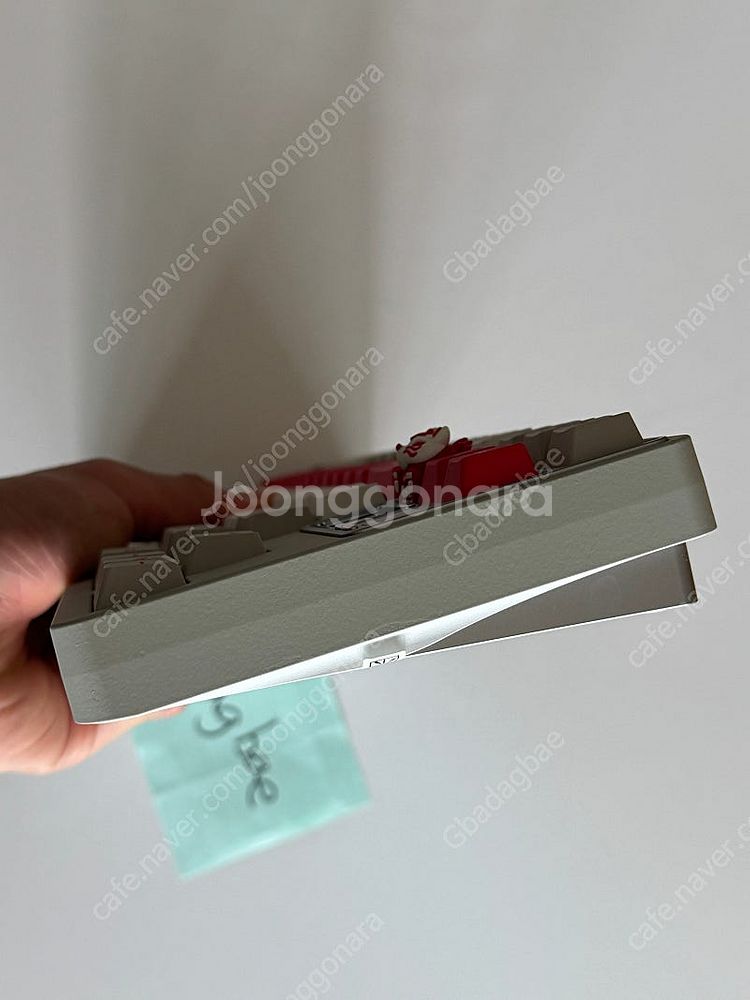 qk80mk2 + 도색 + 레드얼럿키캡 + y3 스위치--3