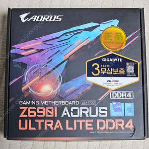 기가바이트 AORUS Z690I ULTRA LITE DDR4 Mini ITX 보드 팝니다