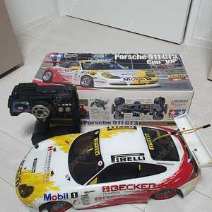 타미야 RC카 TL-01섀시 포르쉐 911 GT3 CUP VIP 풀셋 판매합니다.