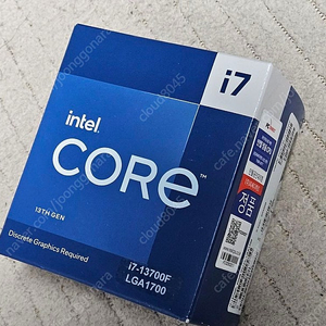 인텔 CPU i7-13700F 팝니다