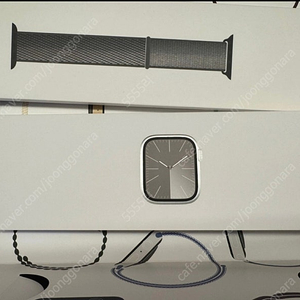 애플워치9 41mm 스테인리스 실버 셀룰러