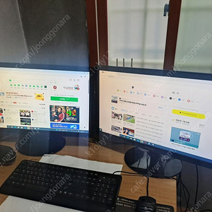삼성전자 24인지led 모니터 2대 각각2.5만원 팝니다..