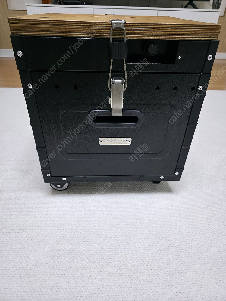 아이캠퍼 아이옥스 블랙 4인용 캠핑 테이블 + 스토브 세트 판매합니다.--1