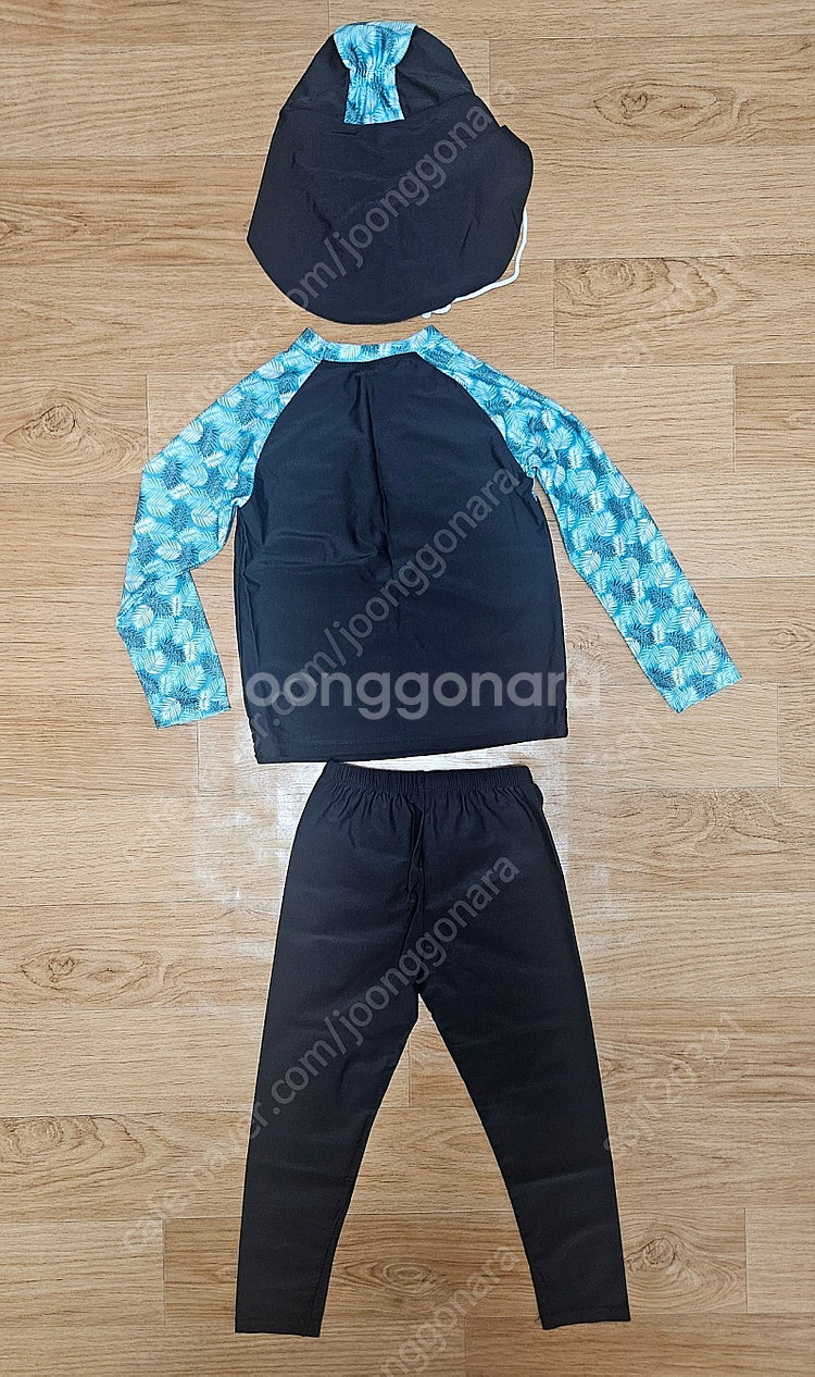 아이스샌드 남아 래쉬가드 플랩캡 세트 (3pcs) / ...--1