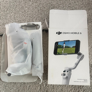DJI OSMO MOBILE 6 슬레이트 그레이 미사용