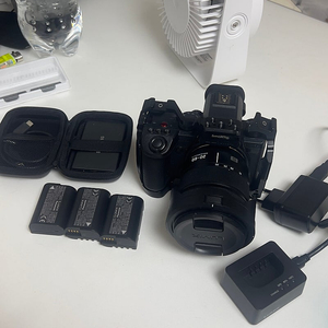 파나소닉 s5m2x, 스몰리그케이지, ssd거치대, 베터리3개, 충전기 팝니다