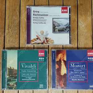 클래식 CD 판매(모차르트, 베토벤, 라흐마니노프, 리스트, 브람스, 차이코프스키, 슈베르트, 바흐, 프리드리히굴다 등)