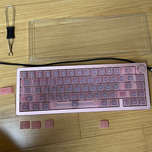 SPM AL66 풀알루미늄 키보드 + 키캡 (베이비핑크) 판매