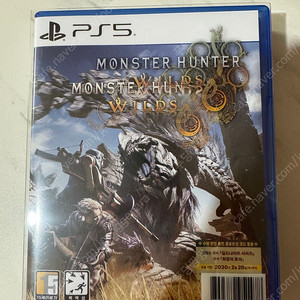 PS5 몬스터헌터 와일즈 (스틸북 포함, 코드 미사용, 택포)