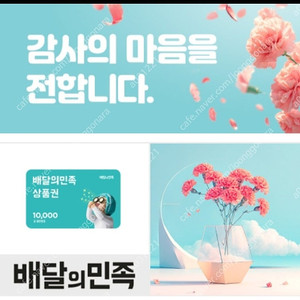 배달의민족 1만원 상품권