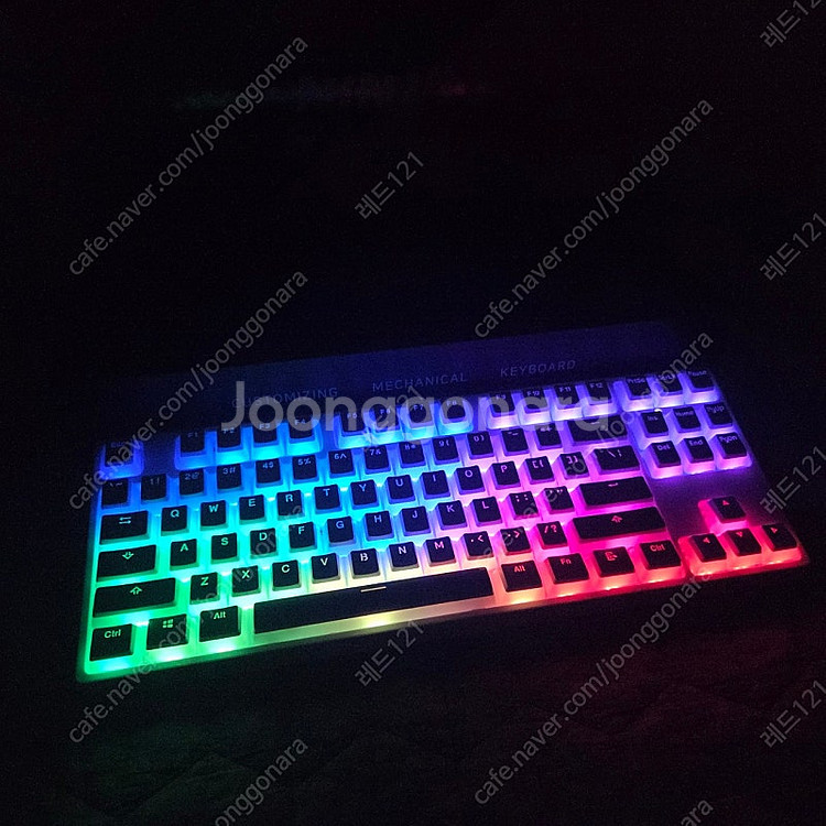 게저갈 닌자87PRO 무선 기계식 키보드 화이트--1