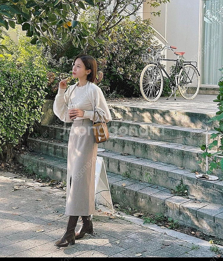 노티드 스커트 , 오르 트렌치코트 , 린넨스커트--8