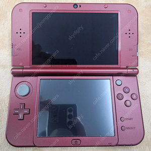 닌텐도 뉴 3DS XL 메탈릭레드 풀박스 + 아답터 + 칩 + 케이스