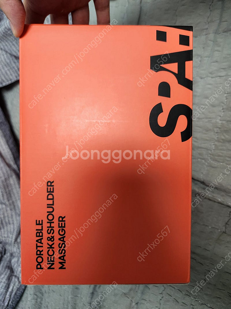 스파알 포터블 목어깨 마사지기 완젼 새상품!! 팝니다!...--0