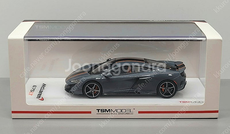 1:43 TSM 멕라렌 675LT 다이캐스트 모형자동차--1