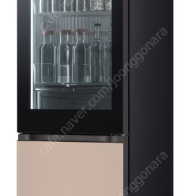 [새상품] LG 모던엣지 냉장고 오브제컬렉션 노크온 Q343GIC183S (+설치)